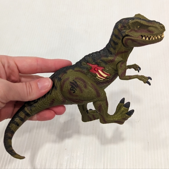 HASBRO 2000 Jurassic Park III 3 T-Rex Re-ak A-tak Electronic Dinosaur - Picture 3 of 10